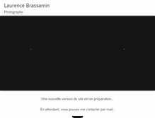 Tablet Screenshot of laurencebrassamin.com
